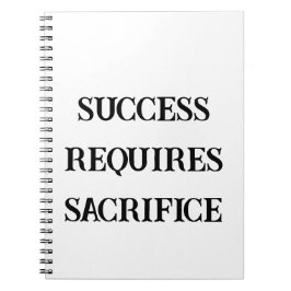 No Excuses - Succes Mindset Notitieboek voor manne