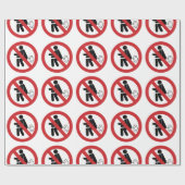 NO Farting ⚠ Funny Thai Toilet Sign ⚠ Cadeaupapier (Vlak)