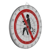 NO Farting ⚠ Funny Thai Toilet Sign ⚠ Dartbord (Voorkant Links)