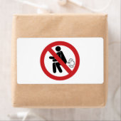 NO Farting ⚠ Funny Thai Toilet Sign ⚠ Etiket (Insitu)