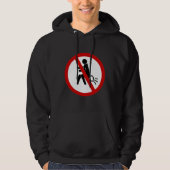 NO Farting ⚠ Funny Thai Toilet Sign ⚠ Hoodie (Voorkant)