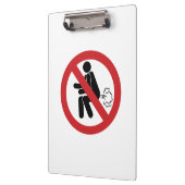 NO Farting ⚠ Funny Thai Toilet Sign ⚠ Klembord (Links)