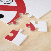 NO Farting ⚠ Funny Thai Toilet Sign ⚠ Legpuzzel (Zijkant)