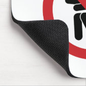 NO Farting ⚠ Funny Thai Toilet Sign ⚠ Muismat (Hoek)