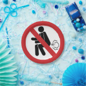 NO Farting ⚠ Funny Thai Toilet Sign ⚠ Papieren Bordje (Feest)