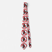 NO Farting ⚠ Funny Thai Toilet Sign ⚠ Stropdas (Voorkant)