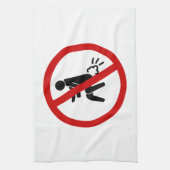 NO Farting ⚠ Funny Thai Toilet Sign ⚠ Theedoek (Verticaal)