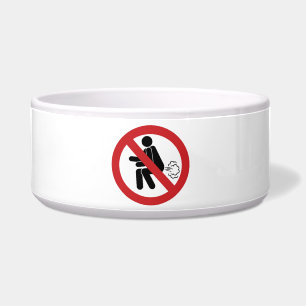 NO Farting ⚠ Funny Thai Toilet Sign ⚠ Voerbakje