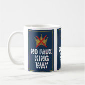 No Faux King Way Koffiemok (Links)