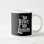 No Fear No Limits Grote Koffiekop (Rechts)