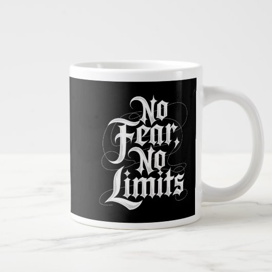 No Fear No Limits Grote Koffiekop (Rechts)