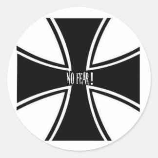 No Fear Ronde Sticker