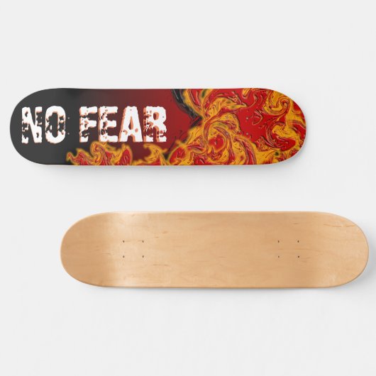 No Fear Skateboard (Horizontaal)