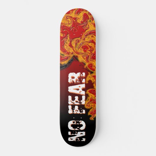 No Fear Skateboard (Voorkant)
