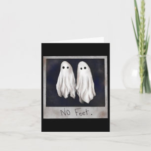 No Feet Ghost Halloween Witch Lydia Bleach Spooky Kaart
