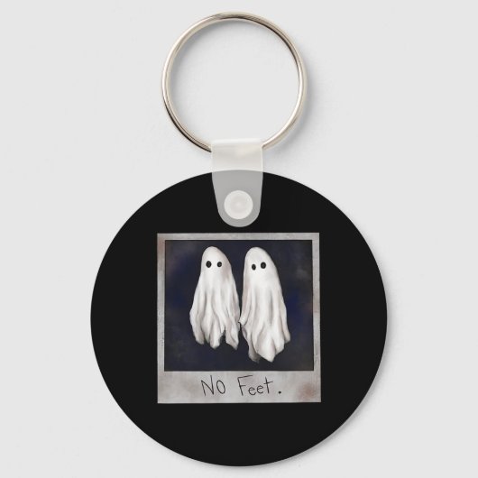 No Feet Ghost Halloween Witch Lydia Bleach Spooky Sleutelhanger (Voorkant)