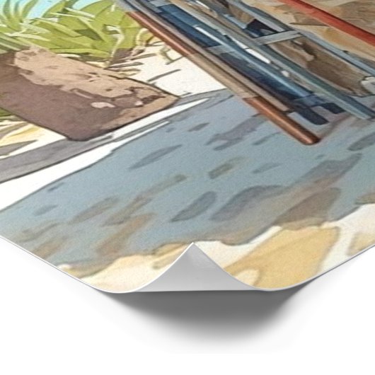 No fish today bonaire poster (Hoek)