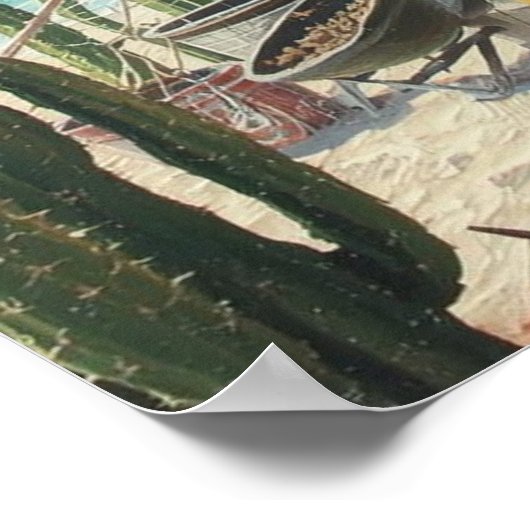 No fish today bonaire poster (Hoek)