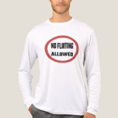 No flirting allowed Tri-Blend shirt (Voorkant volledig)