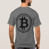 NO FOMO Bitcoin Crypto T-shirt (Achterkant)