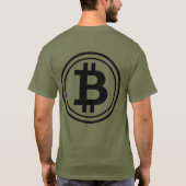 NO FOMO Bitcoin Crypto T-shirt (Achterkant)