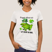 No Frog Kissin' Saint Patrick Versie T-shirt (Voorkant)