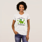 No Frog Kissin' Saint Patrick Versie T-shirt (Voorkant volledig)