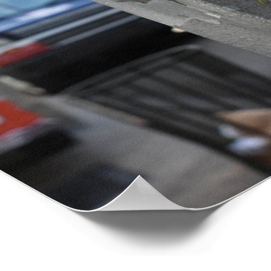 NO FUN Pole Graffiti Urban Photography New York NY Poster (Hoek)