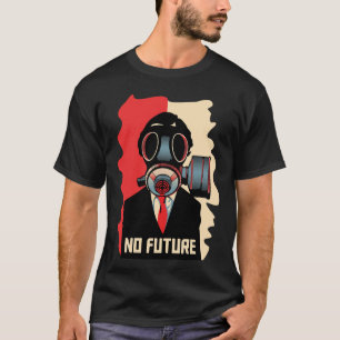No Future Noir: De Gas Masker Man T-shirt