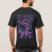 No Future Punk Shirt – Rebel Riot Grunge Grafisch (Achterkant)