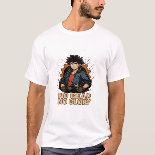 No Gear N Glory T-shirt (Voorkant)