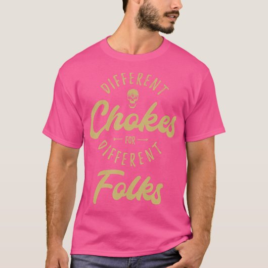 No Gi Jiu Jitsu - Chokes Newaza T-shirt (Voorkant)