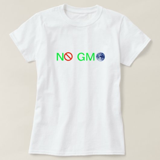 NO GMO T-SHIRT (Design voorkant)