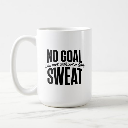 No Goal Met Minimalist Accountability & Success Mi Koffiemok (Links)