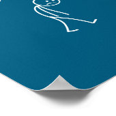 No Golf Today, Funny Sad Golfer Design For Golf Lo Poster (Hoek)