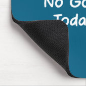 No Golf Today Funny Sad Graphic Stickman Golfer Fi Muismat (Hoek)