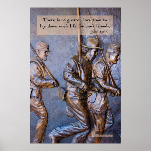 No Greater Love 2026 Art Show Poster (Voorkant)