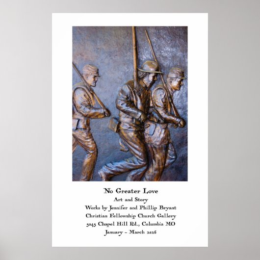 No Greater Love 2026 Art Show Poster (Voorkant)