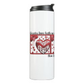 No Greater Love© Thermal Tumbler Thermosbeker (Gedraaid links)