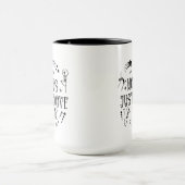 No Guts Just Groove Halloween Dancing Skeletons  Mok (Midden)