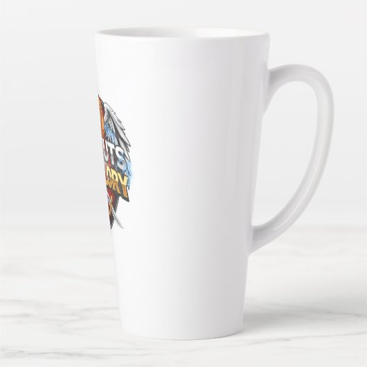 No Guts, No Glory: Motivational & Success Mindset Latte Mok (Rechts)