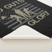 No Guts No Glory Sherpa Deken (3/4)