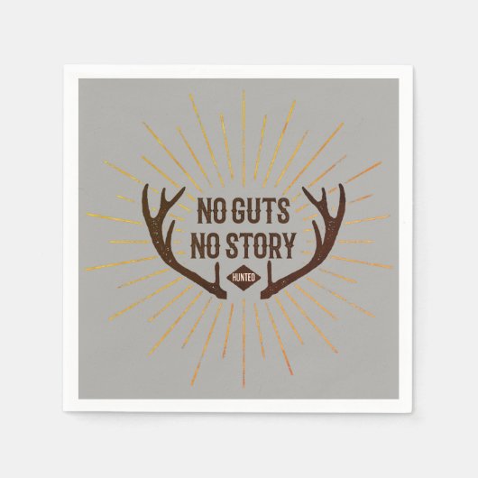 NO Guts No Story Hunter Servet (Voorkant)