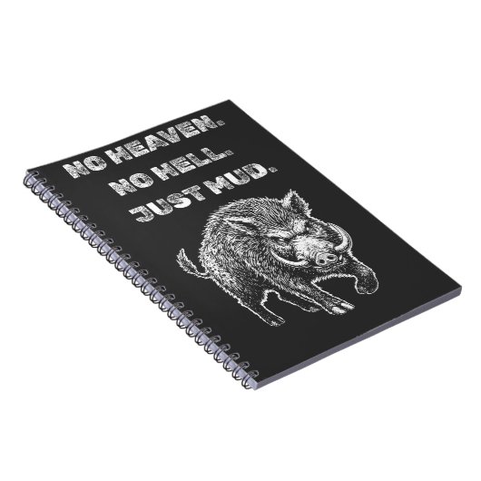 No Heaven. No Hell. Just Mud. Notitieboek (Rechterzijde)