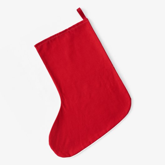 No Ho Ho fleece Kerstkous groot Grote Kerstsok (Achterkant (Hangend))