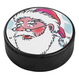 No Ho Ho hockey puck van dichtbij
