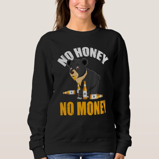 No honey no money trui (Voorkant)