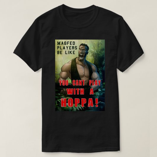 NO HOPPA T-SHIRT (Design voorkant)