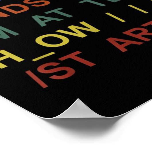 No How It Ends No How It Starts Quote  Poster (Hoek)