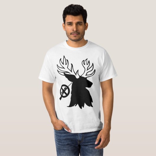 no hunting t-shirt (Voorkant volledig)